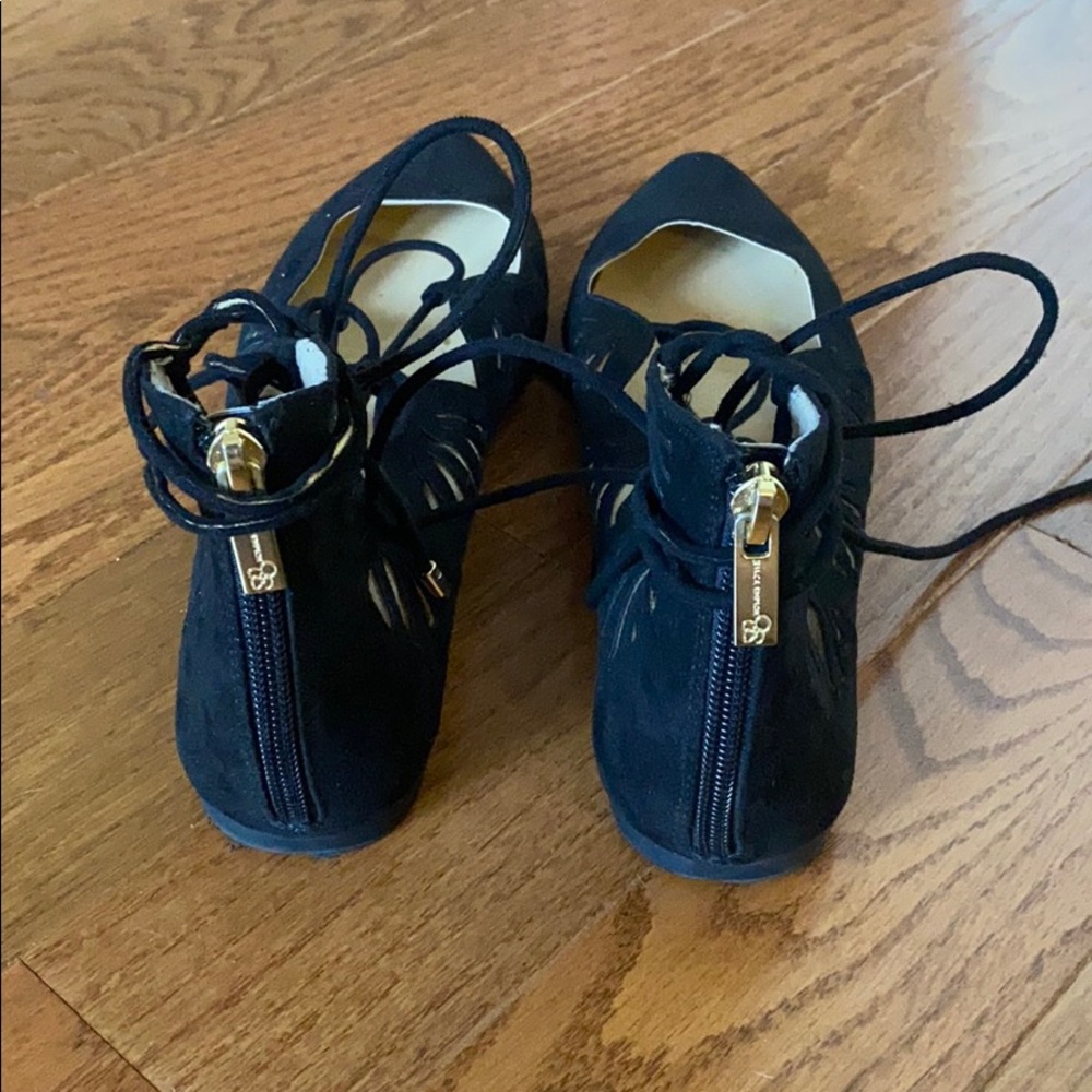 Jessica Simpson Lace Up Flats - Picture 4 of 6